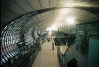 Inside Suvarnabhumi airport