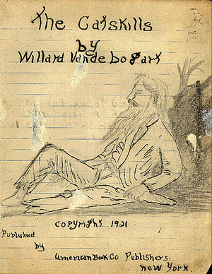 Pencil sketch of Rip Van Winkle