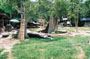 shanty village at the base of Preah Vihear
